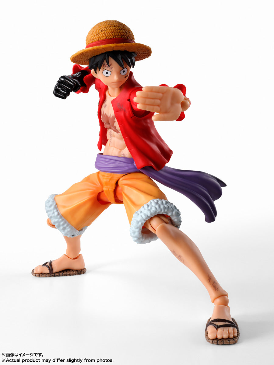 Bandai SHF S.H.Figuart MONKEY.D.LUFFY Invasion of Onigashima ONE PIECE BASE SHOP LIMITED Ver.