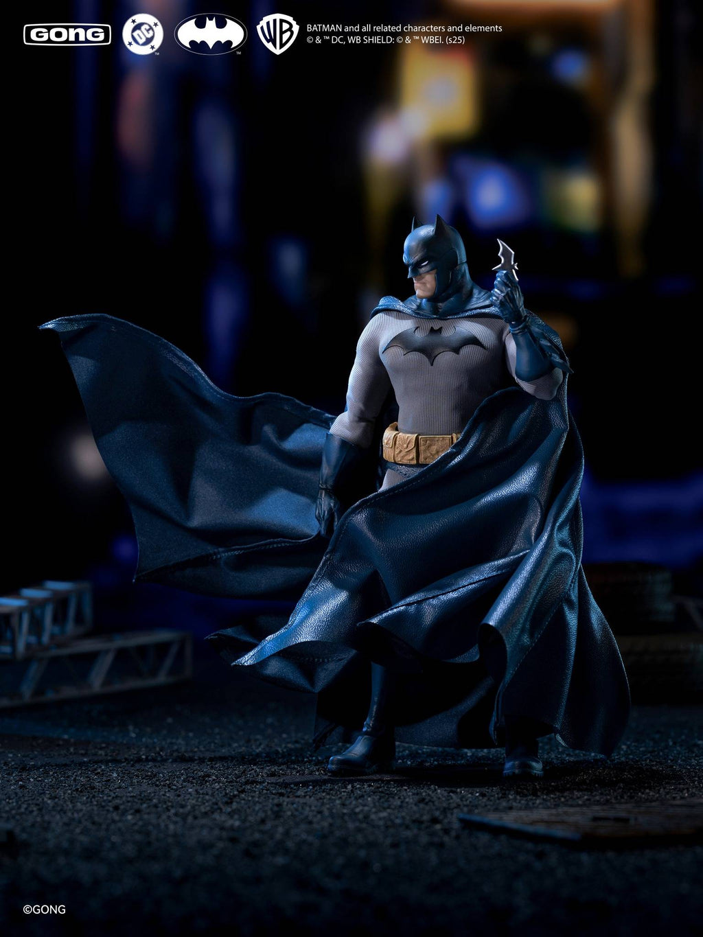 POPMART X GONG Batman Hush Batman Action Figure