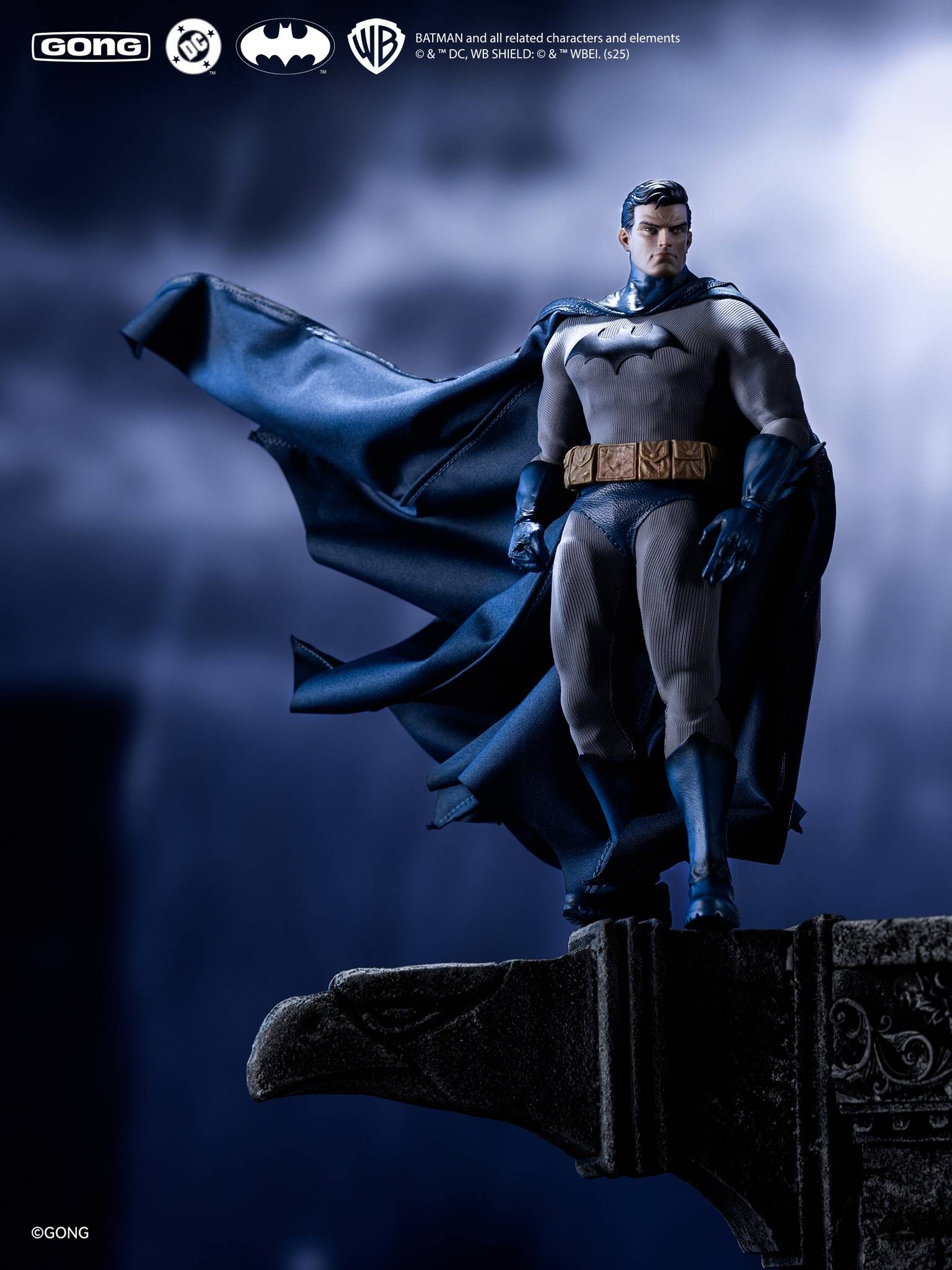 POPMART X GONG Batman Hush Batman Action Figure