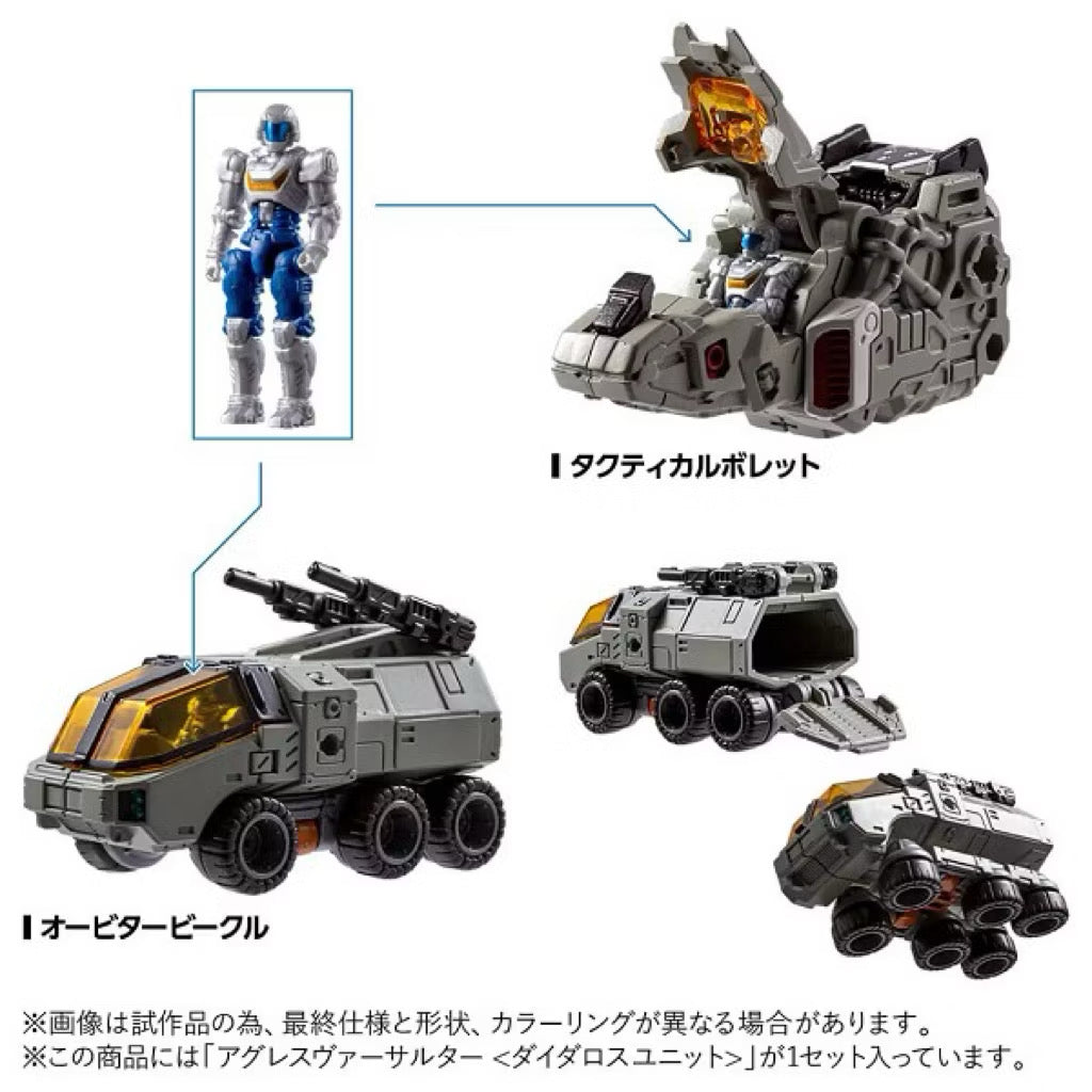 Takara Tomy: Diaclone Reboot (TM-36) – Tactical Mover Aggress Versaulter (Daedalus Unit)