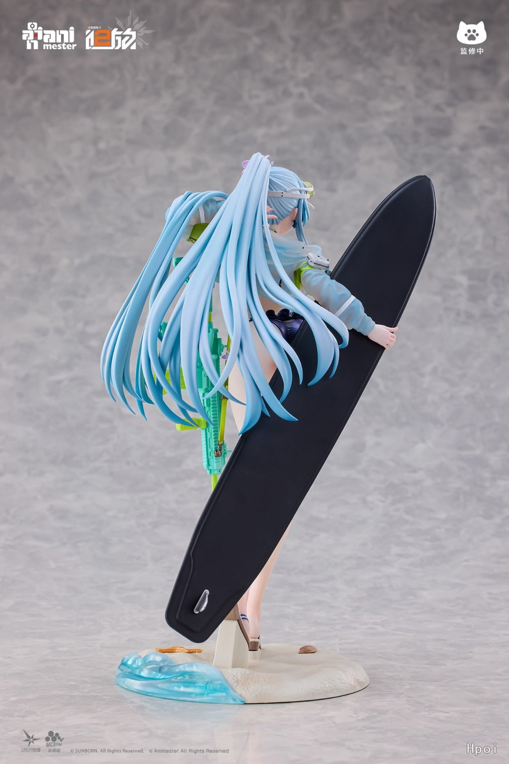 AniMester Girls' Frontline 2: Exilium HK416 Klukai (Cerulean Breaker Ver.) 1/7 Scale Figure