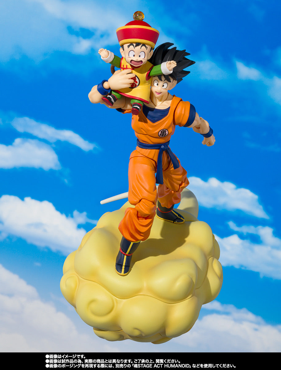 Bandai SHF S.H.Figuarts SON GOKU & SON GOHAN -KID- & KINTOUN -Exclusive Edition-