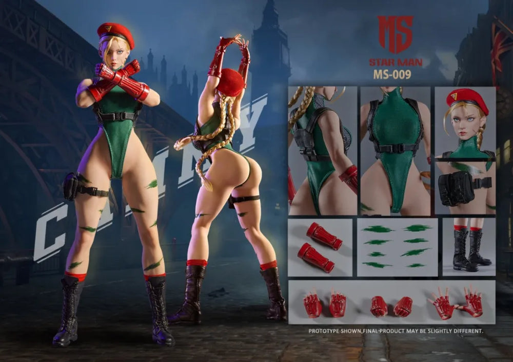 Star Man: 1/6 Scale Female Agent Bee (Doll Cammy) Collectible Figure (MS-009)