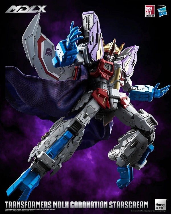 ThreeZero Transformers MDLX Articulated Figure Series Coronation Starscream
