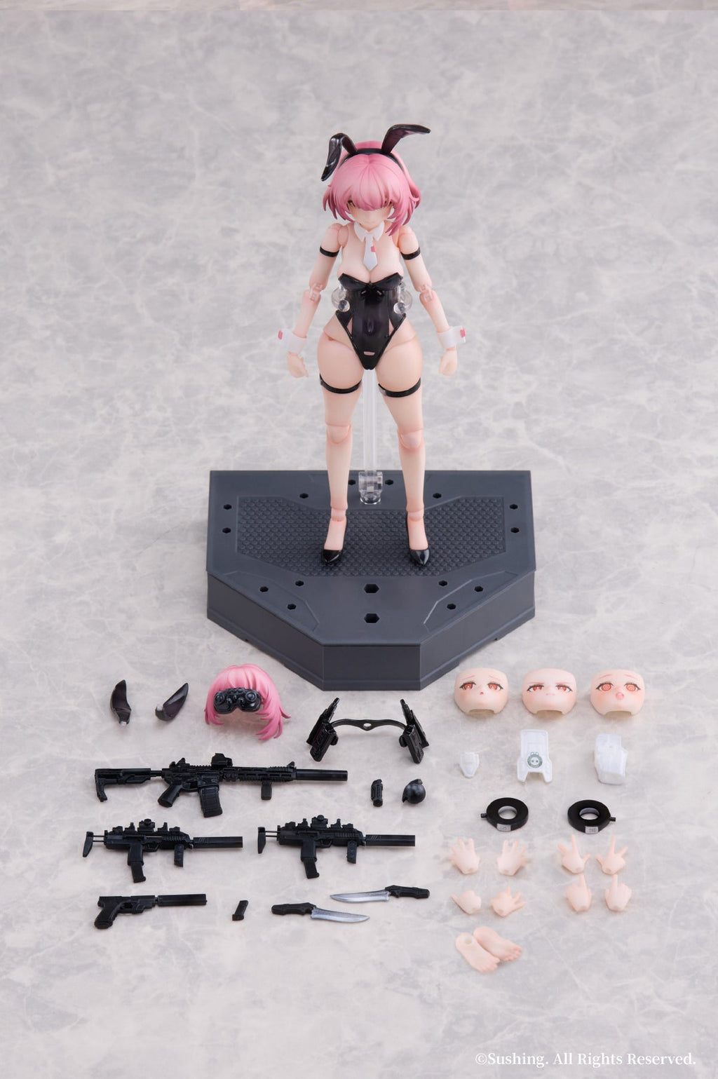 Sushing (Sushiworks): 1/12 Scale Bunny Rapid Action Squad – Commando Belka