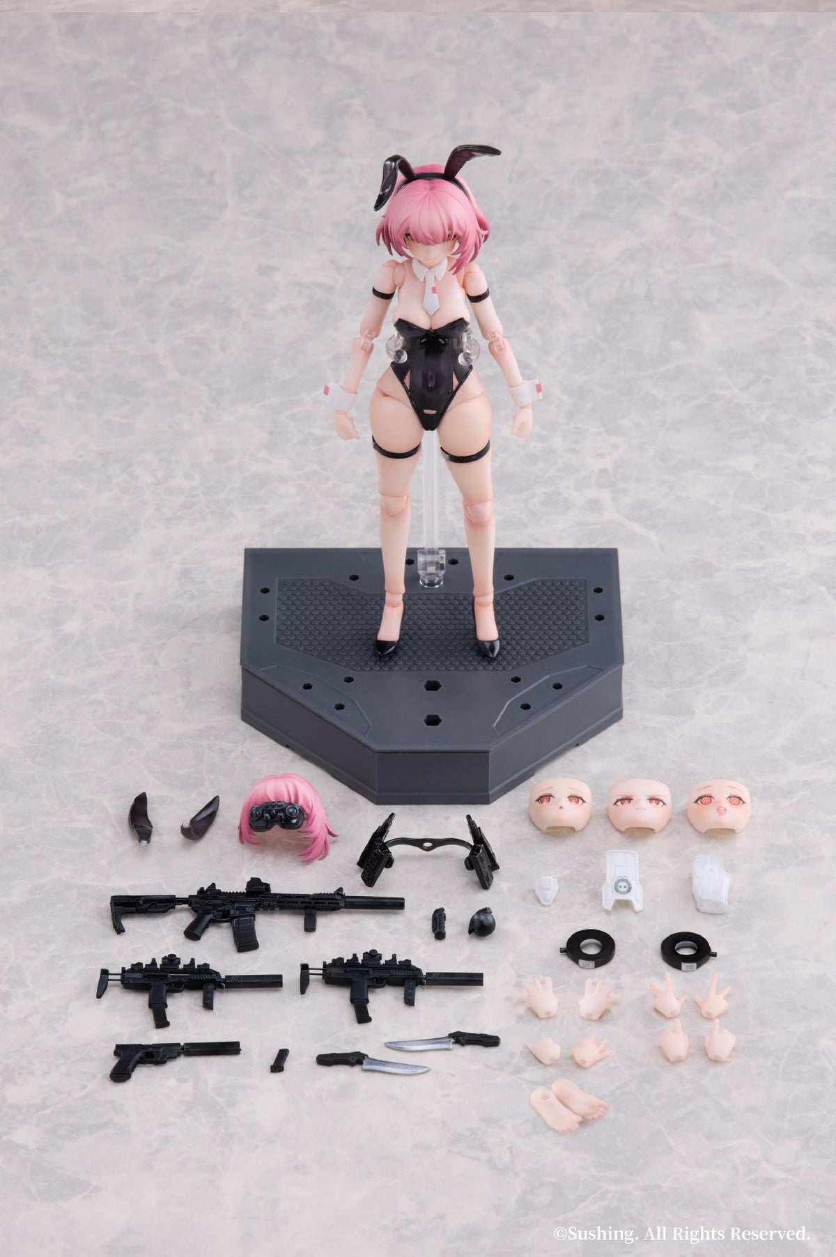 Sushing (Sushiworks): 1/12 Scale Bunny Rapid Action Squad – Commando Belka