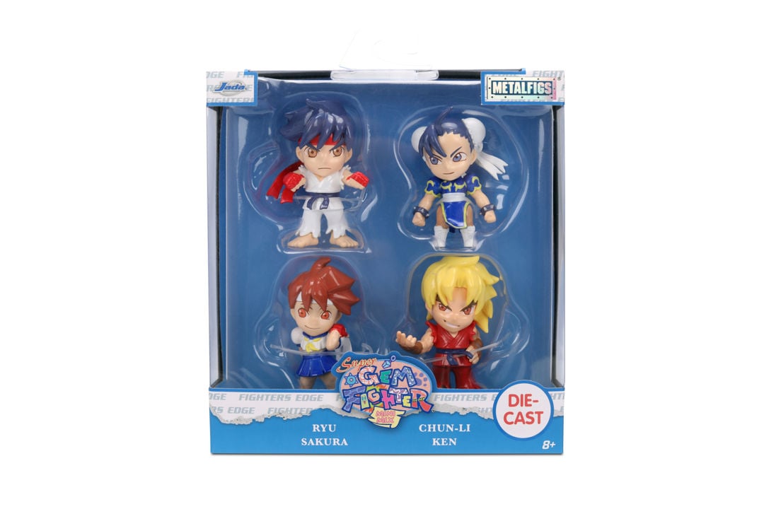 Jada 2.5-inch Super Gem Fighter Mini Mix (1997) Video Game "Metalfigs" Series Diecast Models