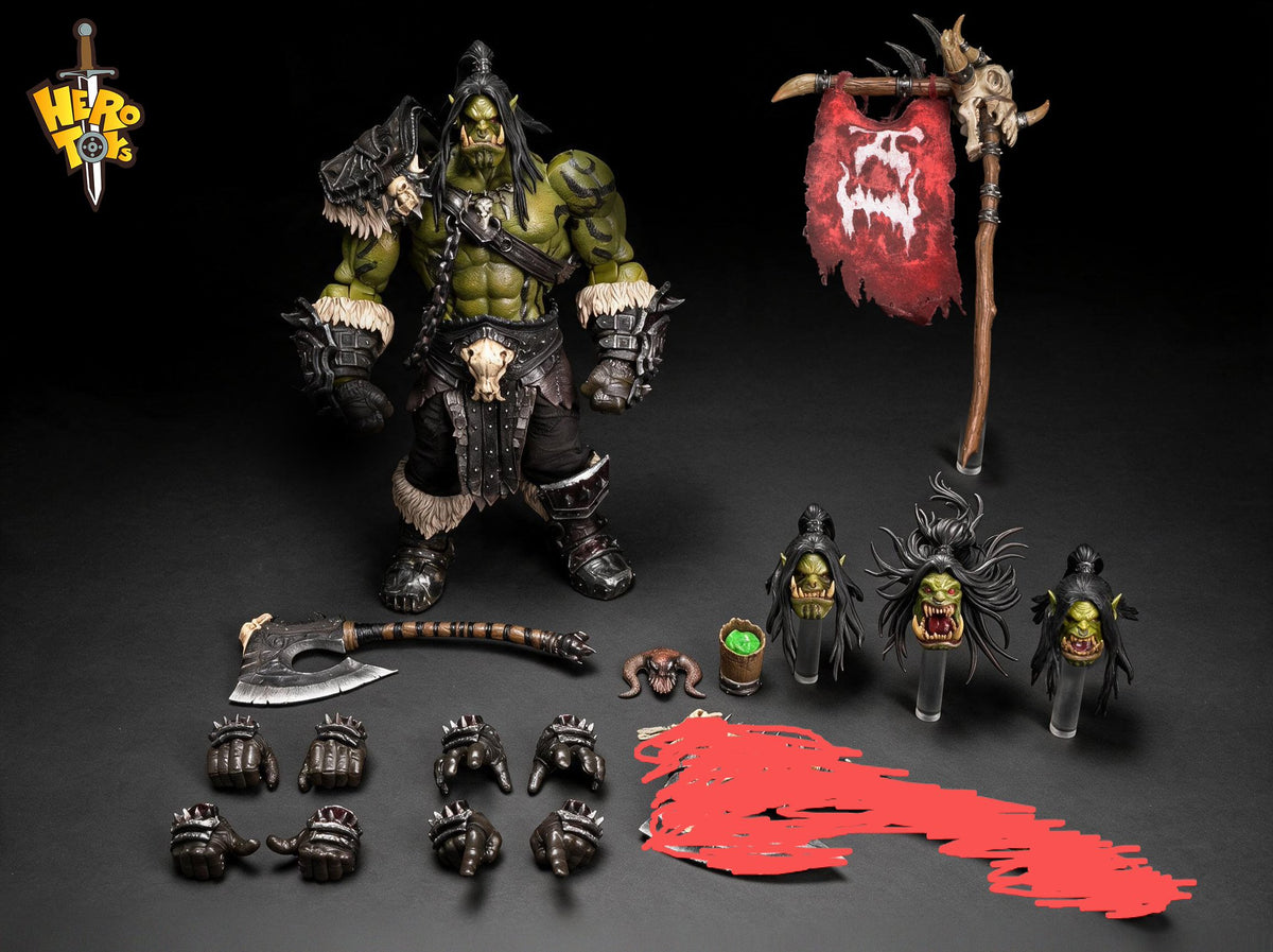 Hero Toys 1/10 Green Orc Warrior Limited Version
