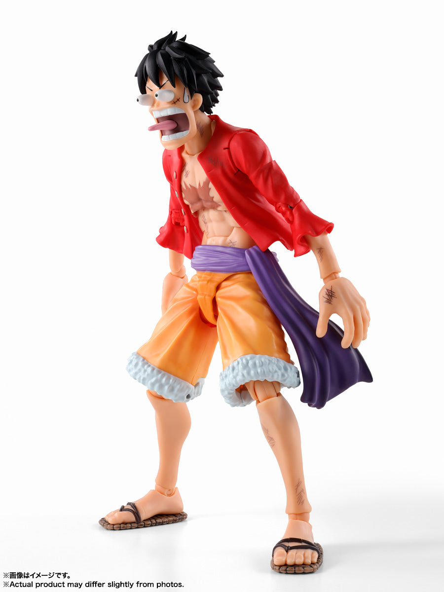 Bandai SHF S.H.Figuart MONKEY.D.LUFFY Invasion of Onigashima ONE PIECE BASE SHOP LIMITED Ver.