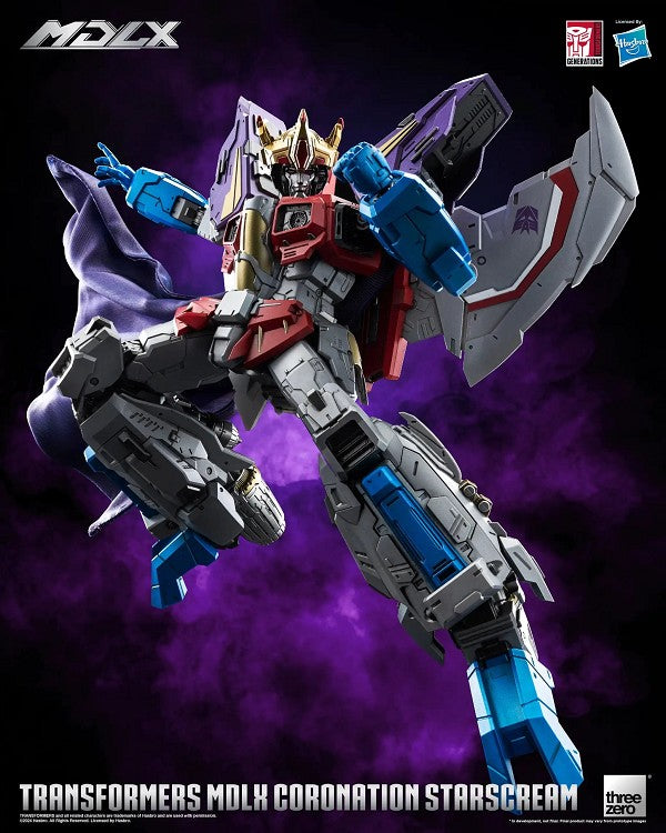 ThreeZero Transformers MDLX Articulated Figure Series Coronation Starscream