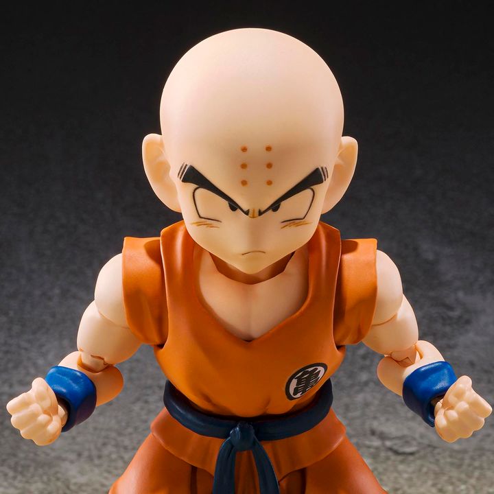 Bandai SHF S.H.Figuarts Dragon Ball Krillin Son Goku’s Old Friend Action Figure