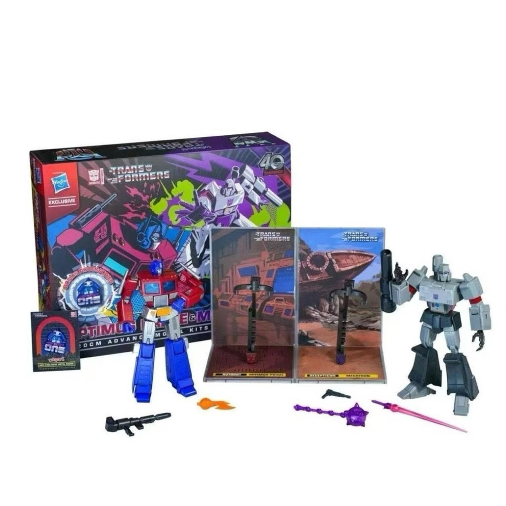 Yolopark Transformers 40th Anniversary G1 Series – Optimus Prime & Megatron 20cm Advance Model Kits (Combo Set)