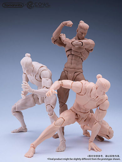 (Reissue) Romankey X COWL: 1/12 Scale Super Movable Male Action Figure Body