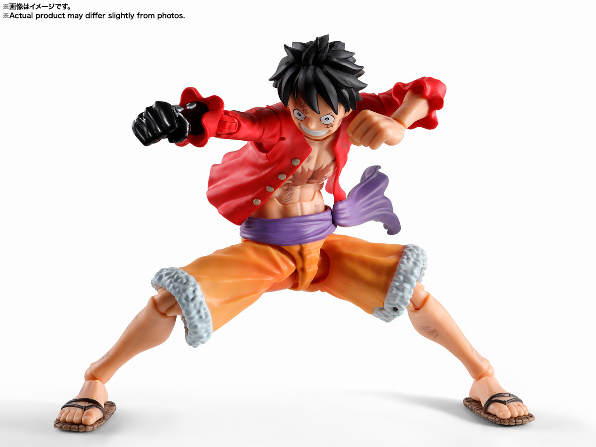 Bandai SHF S.H.Figuart MONKEY.D.LUFFY Invasion of Onigashima ONE PIECE BASE SHOP LIMITED Ver.