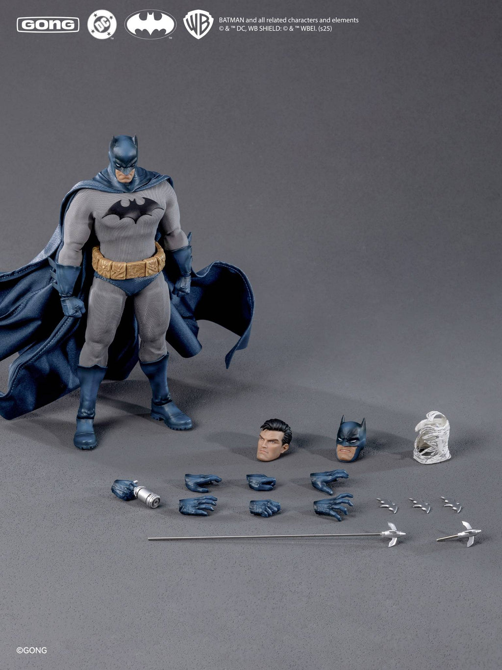 POPMART X GONG Batman Hush Batman Action Figure