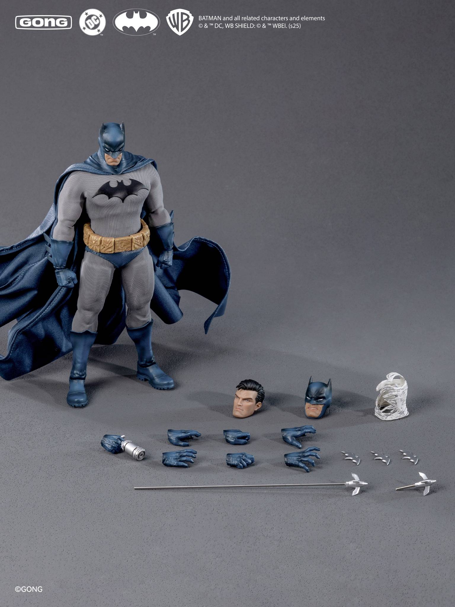 POPMART X GONG Batman Hush Batman Action Figure