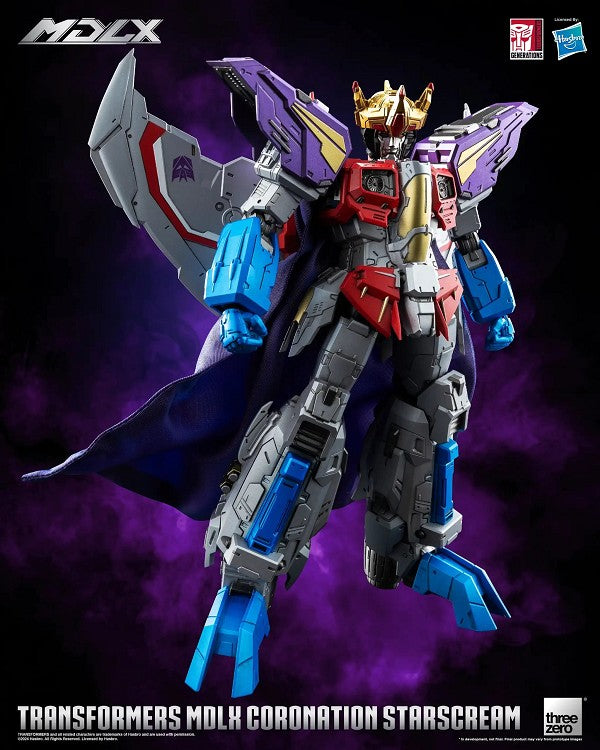 ThreeZero Transformers MDLX Articulated Figure Series Coronation Starscream