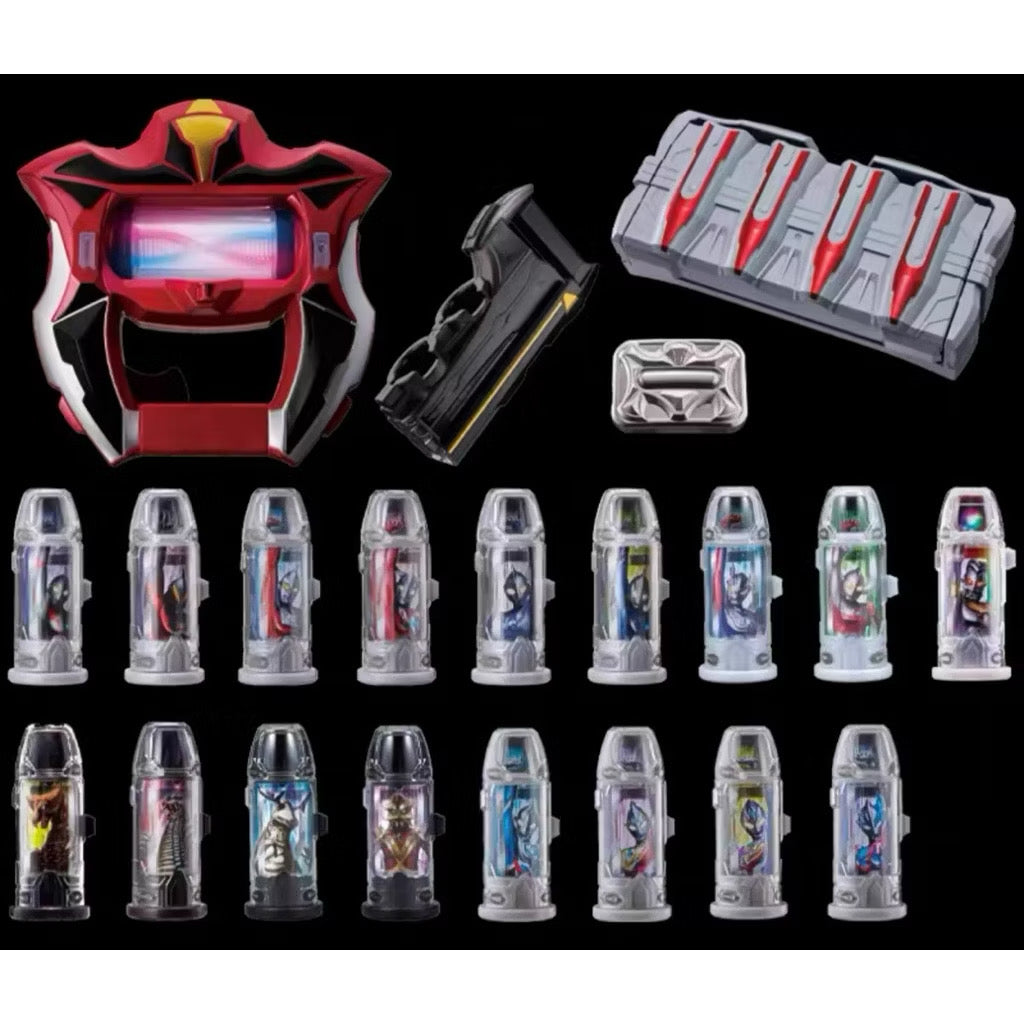 Bandai SCLA UR Ultra Replica Geed Riser and Ultra Capsule Holder set