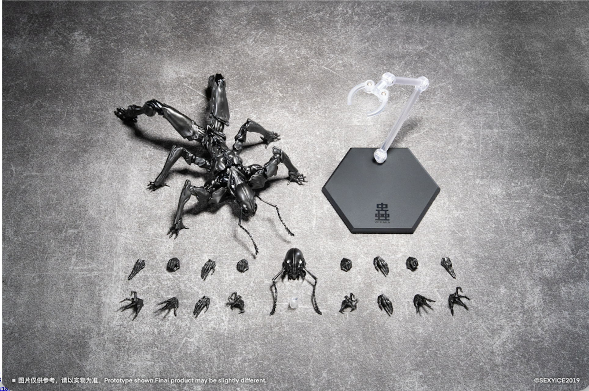 Sexy Ice 2019: 1/12 Scale Vermin Series – Artificial Evolution B006 Ant