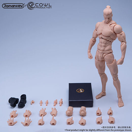 (Reissue) Romankey X COWL: 1/12 Scale Super Movable Male Action Figure Body
