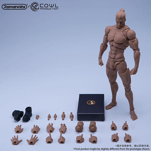 (Reissue) Romankey X COWL: 1/12 Scale Super Movable Male Action Figure Body
