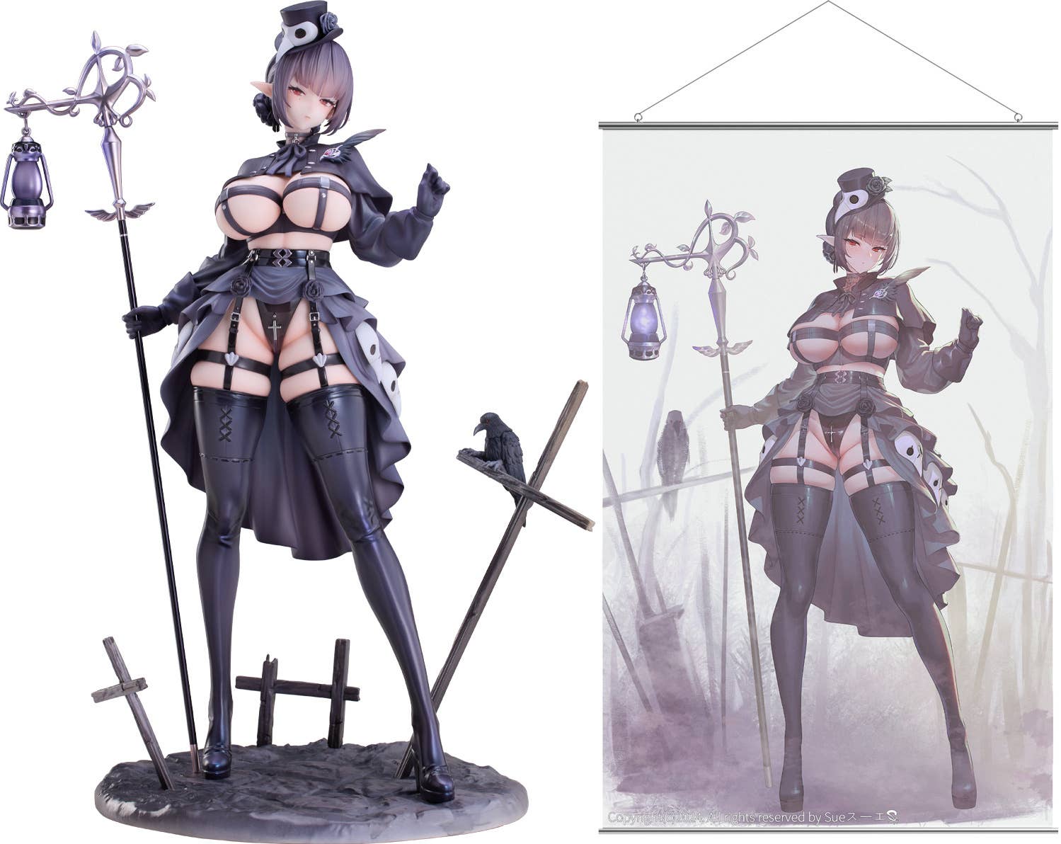 Hanabee 1/6 Plague Doctor KARA illustration by Sue Deluxe Edition