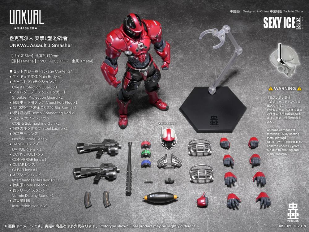 Sexy Ice 2019: 1/12 Scale Vermin Series – Unkval Assault Type-1 Smasher