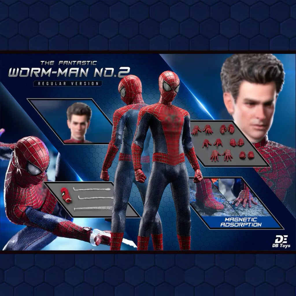 DBToys 1/12 The Fantastic Worm-Man 2 Action Figure (Standard/Deluxe)