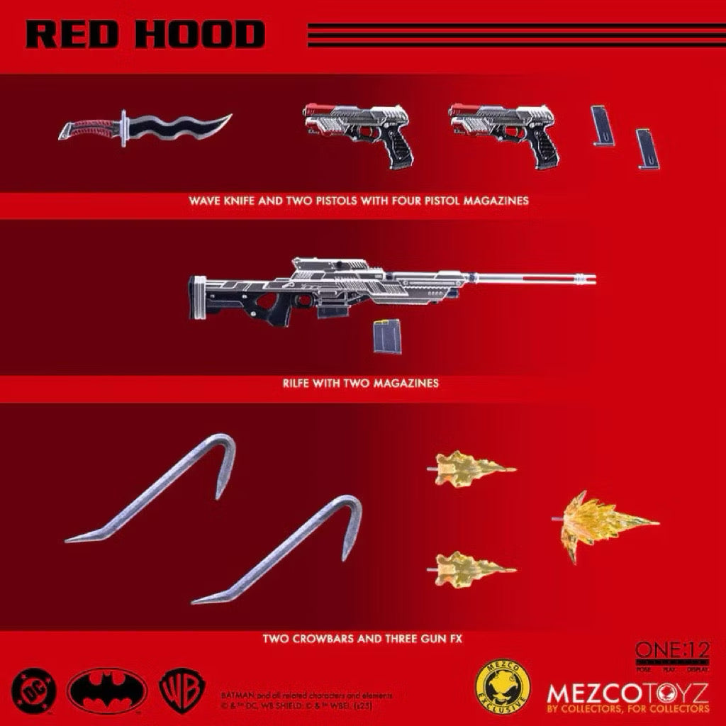 MEZCO Red Hood One:12 Collective Action Figure