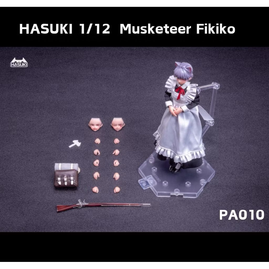 HASUKI 1/12 Musketeer Fikiko PA010 Action Figure