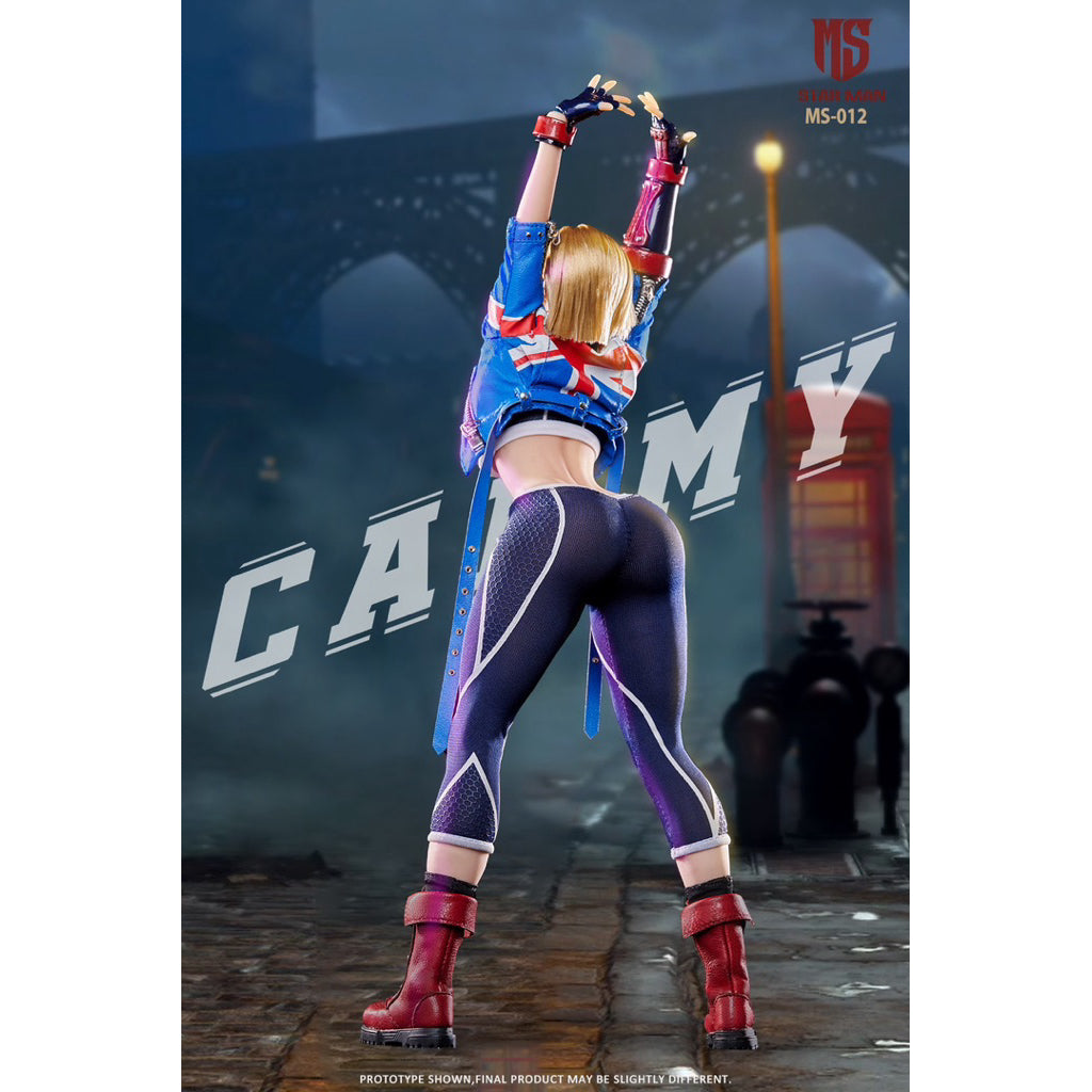 STAR MAN - Street Fighter 1/6 Female agent-Blue Bee Cammy White Action Figure MS-012