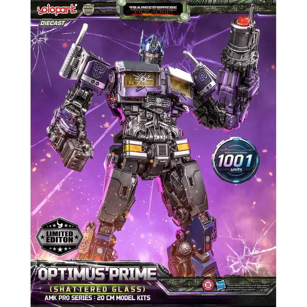 Yolopark: AMK PRO Series – Transformers: Rise of the Beasts Optimus Prime (Shattered Glass Ver.)