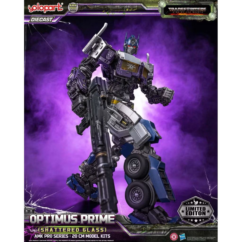 Yolopark: AMK PRO Series – Transformers: Rise of the Beasts Optimus Prime (Shattered Glass Ver.)