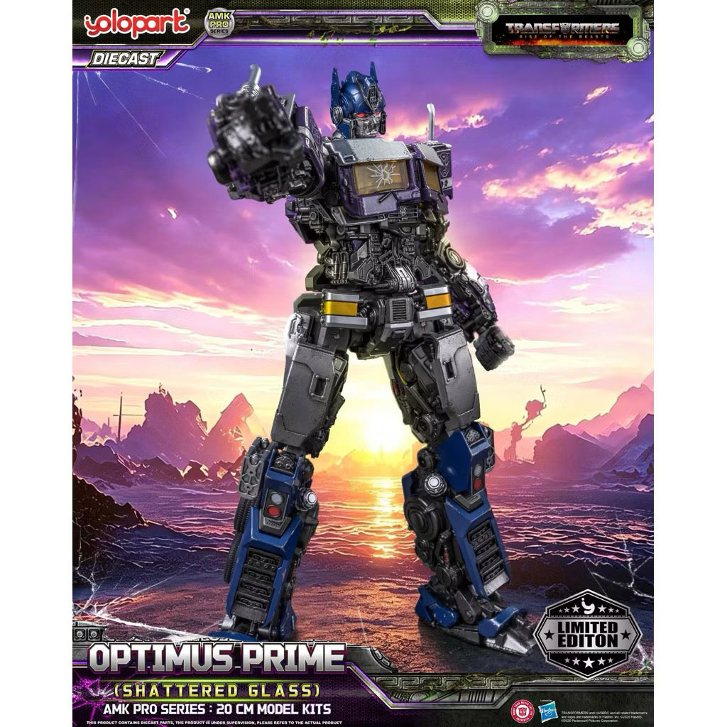 Yolopark: AMK PRO Series – Transformers: Rise of the Beasts Optimus Prime (Shattered Glass Ver.)