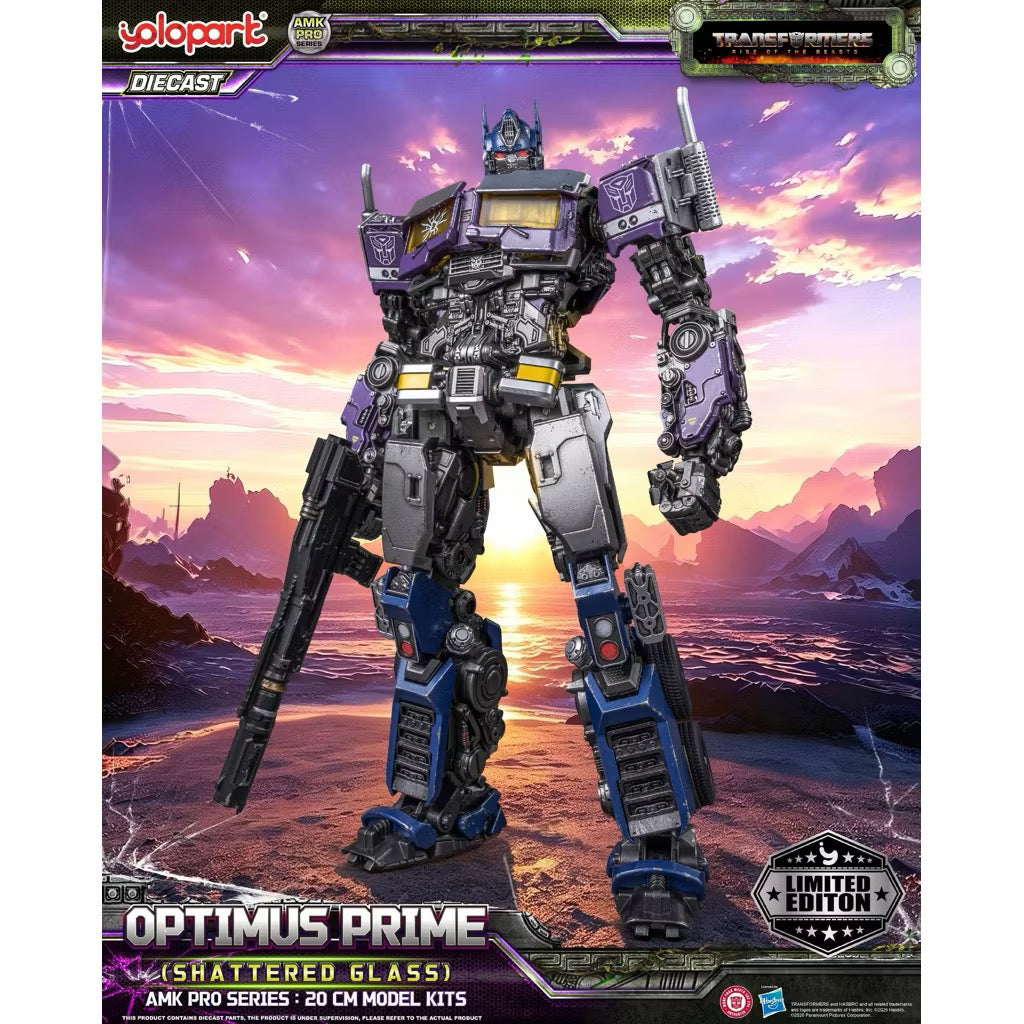 Yolopark: AMK PRO Series – Transformers: Rise of the Beasts Optimus Prime (Shattered Glass Ver.)