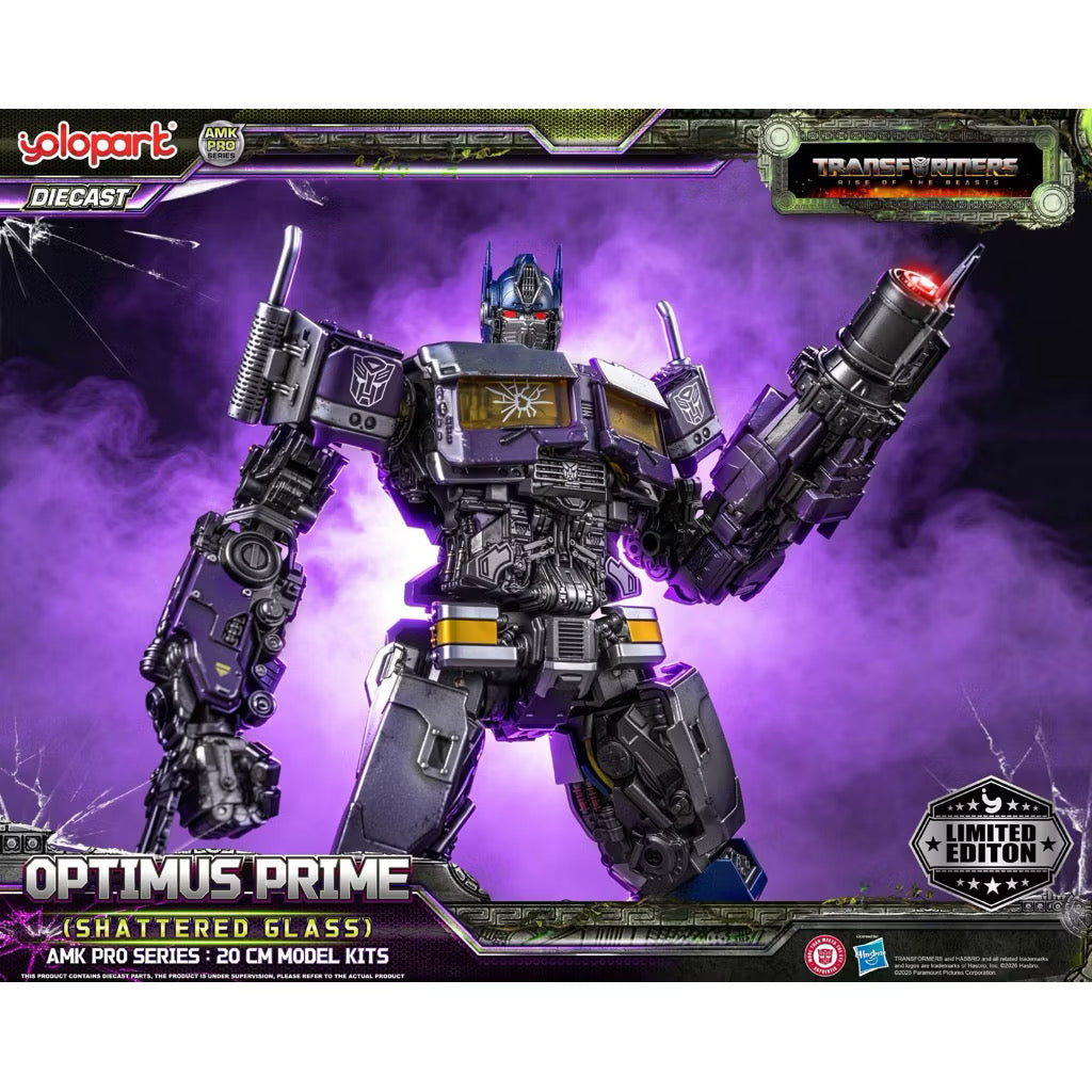 Yolopark: AMK PRO Series – Transformers: Rise of the Beasts Optimus Prime (Shattered Glass Ver.)