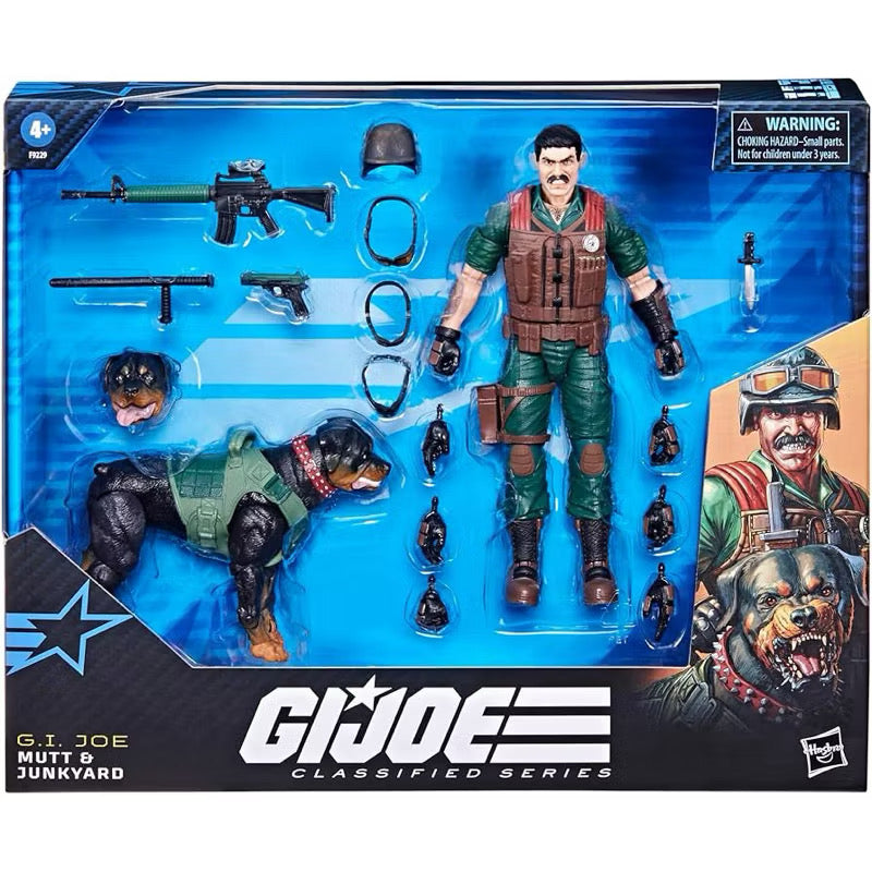 G.I. Joe Classified Series Mutt & Junkyard Collectible 6-Inch Action Figure
