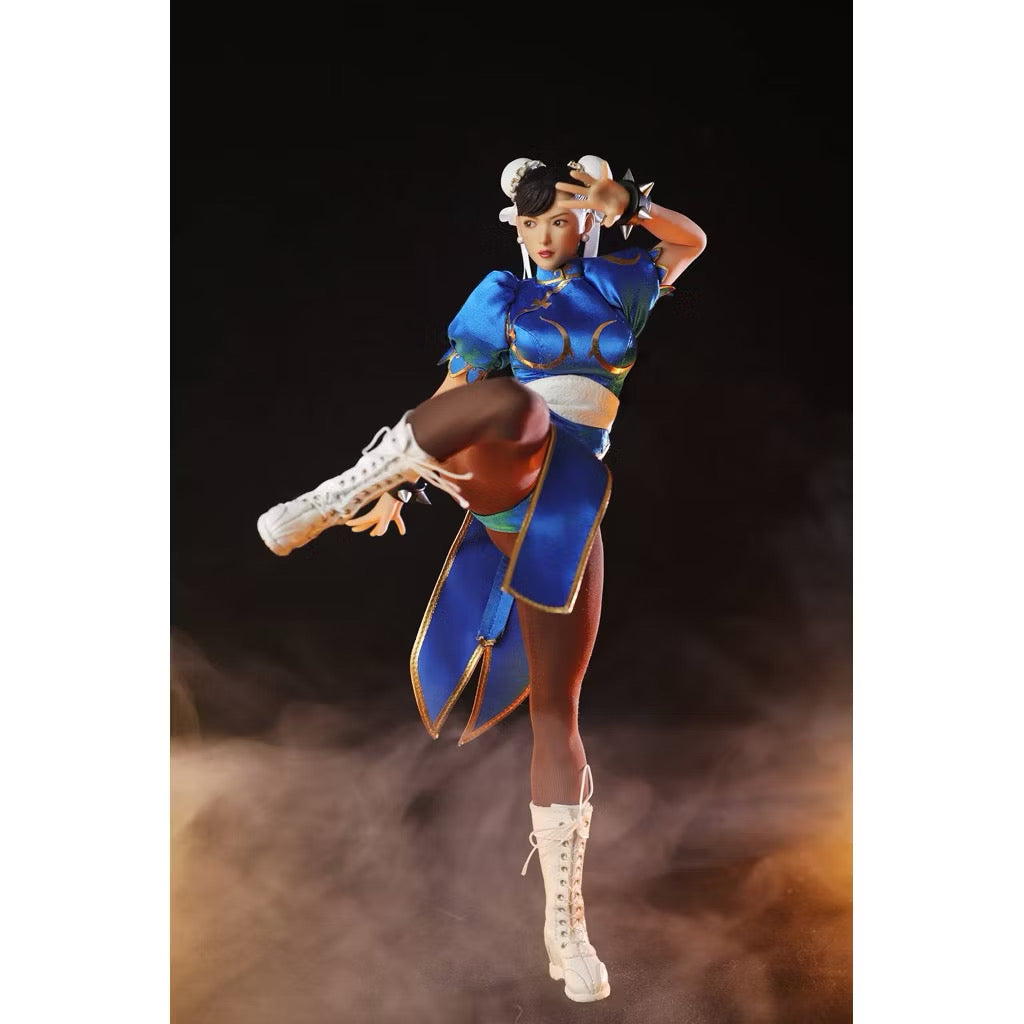 Star Man: 1/6 Scale Female Fighter – Blue Cheongsam Version (MS-008A)