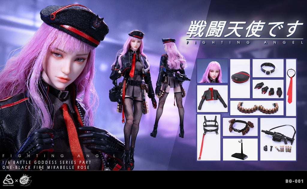 POPTOYS x COLOUR STUDIO 1/6 Battle Angel Series PartOne BG-001 Black Fire Mirabelle Rose
BG001