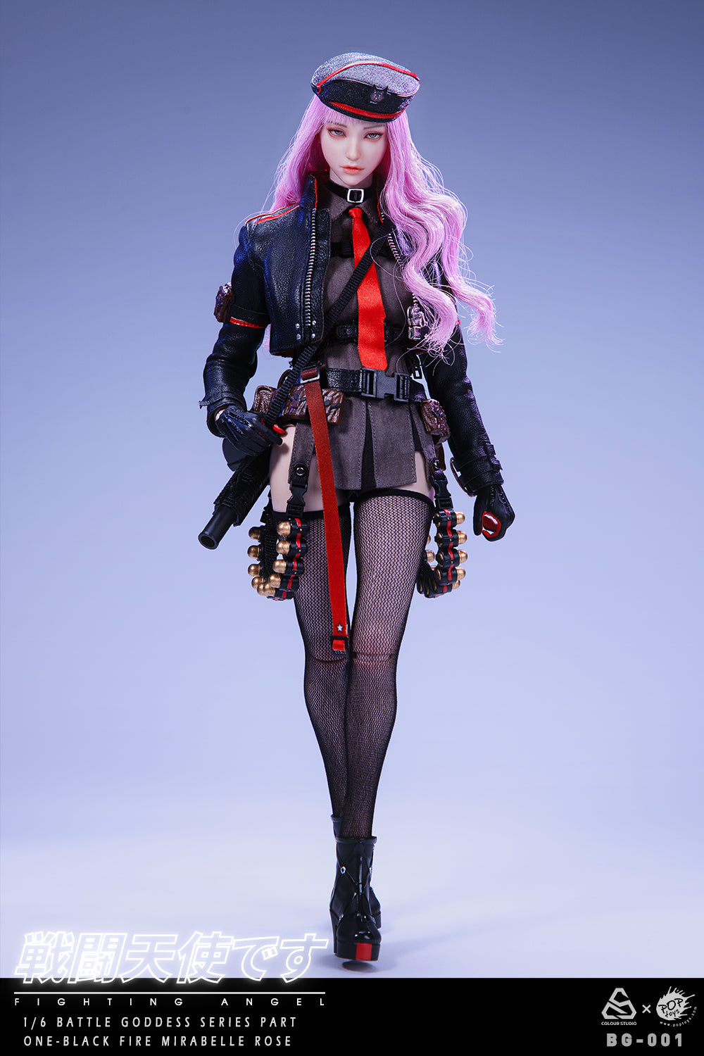 POPTOYS x COLOUR STUDIO 1/6 Battle Angel Series PartOne BG-001 Black Fire Mirabelle Rose
BG001
