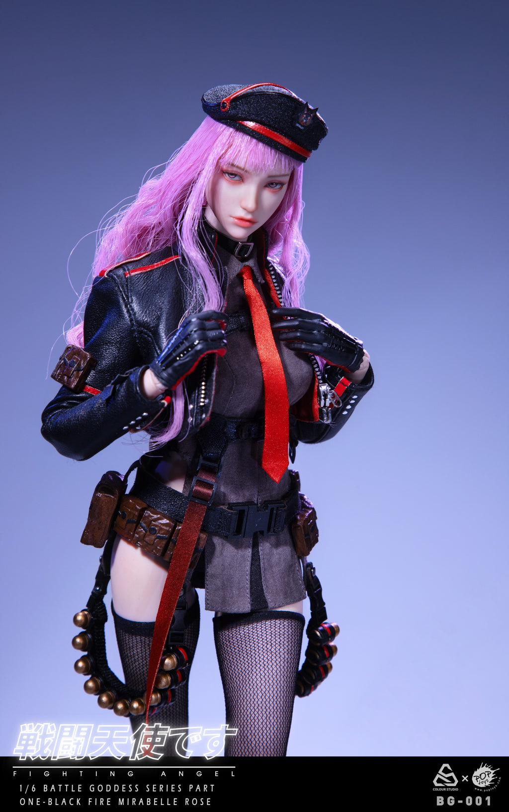 POPTOYS x COLOUR STUDIO 1/6 Battle Angel Series PartOne BG-001 Black Fire Mirabelle Rose
BG001