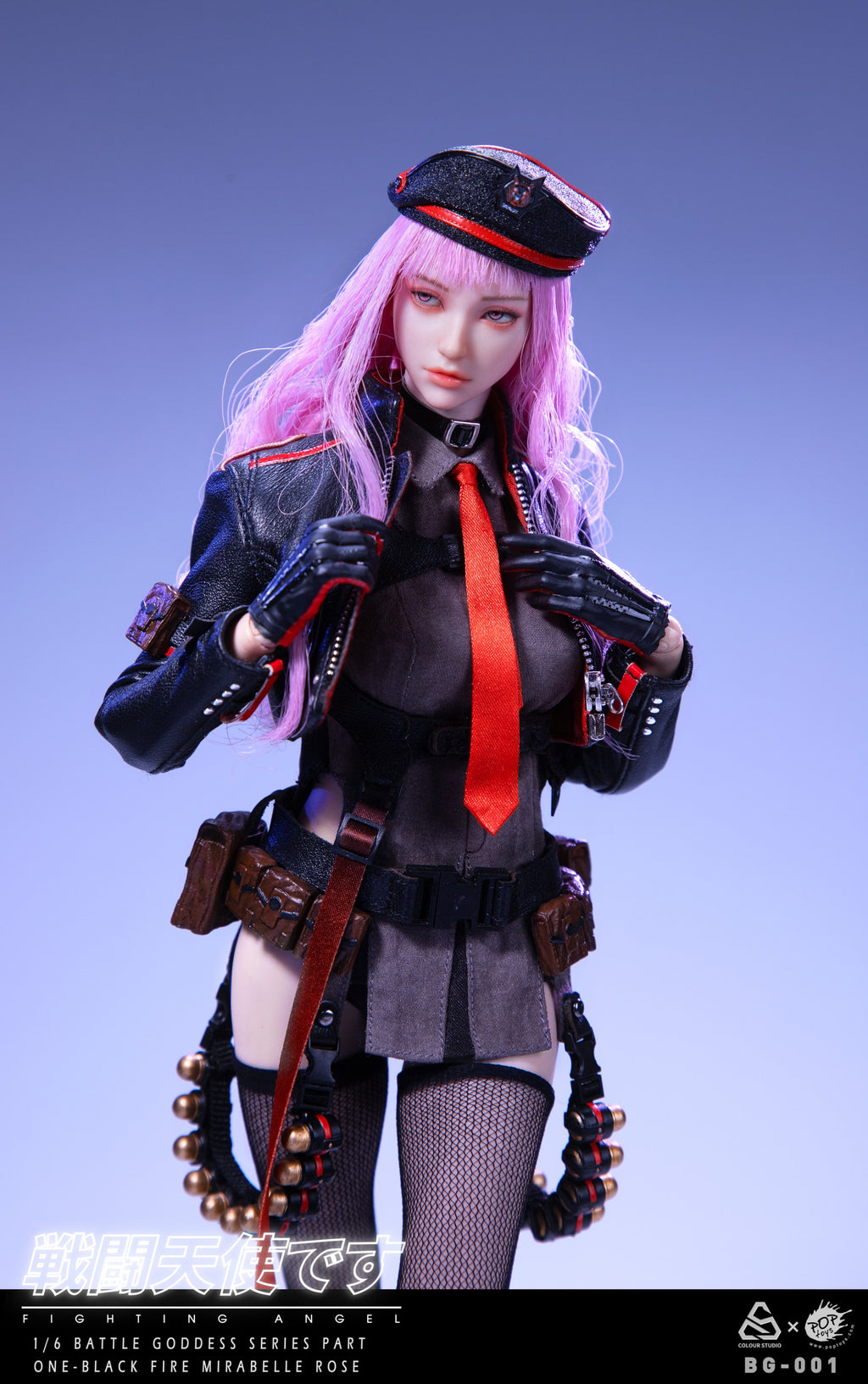 POPTOYS x COLOUR STUDIO 1/6 Battle Angel Series PartOne BG-001 Black Fire Mirabelle Rose
BG001