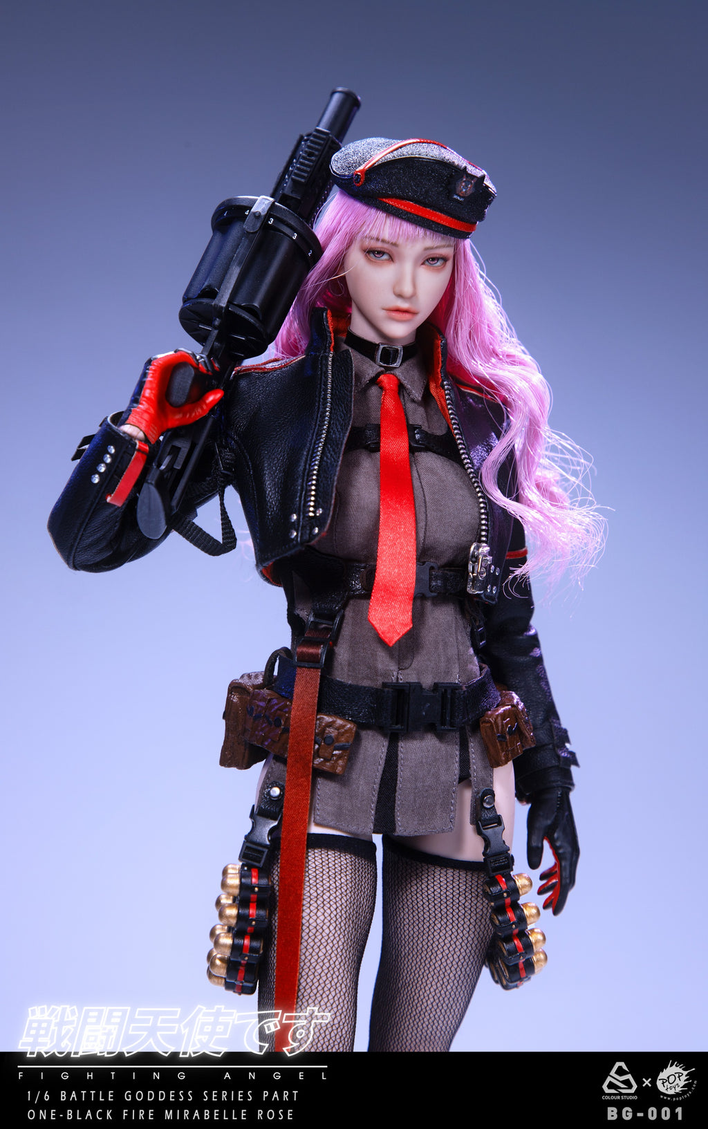 POPTOYS x COLOUR STUDIO 1/6 Battle Angel Series PartOne BG-001 Black Fire Mirabelle Rose
BG001