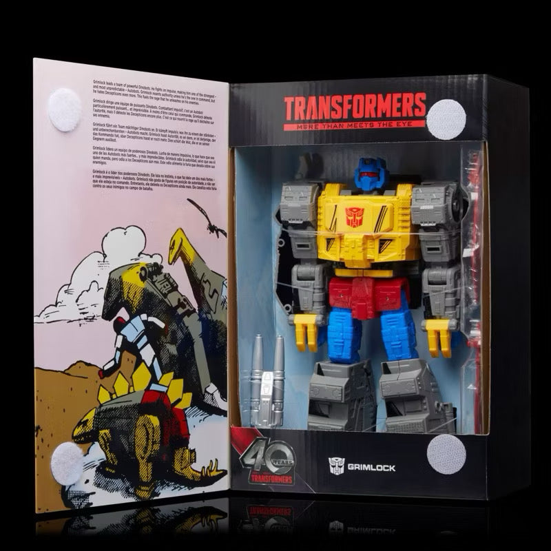 Transformers Generations Comic Edition Grimlock (40th Anniversary)