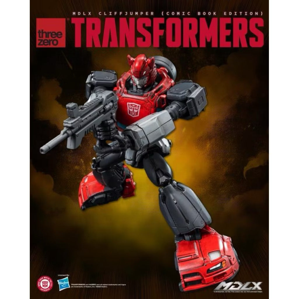 ThreeZero Transformers MDLX Articulated Figure Series Cliffjumper (Comic Book Edition)