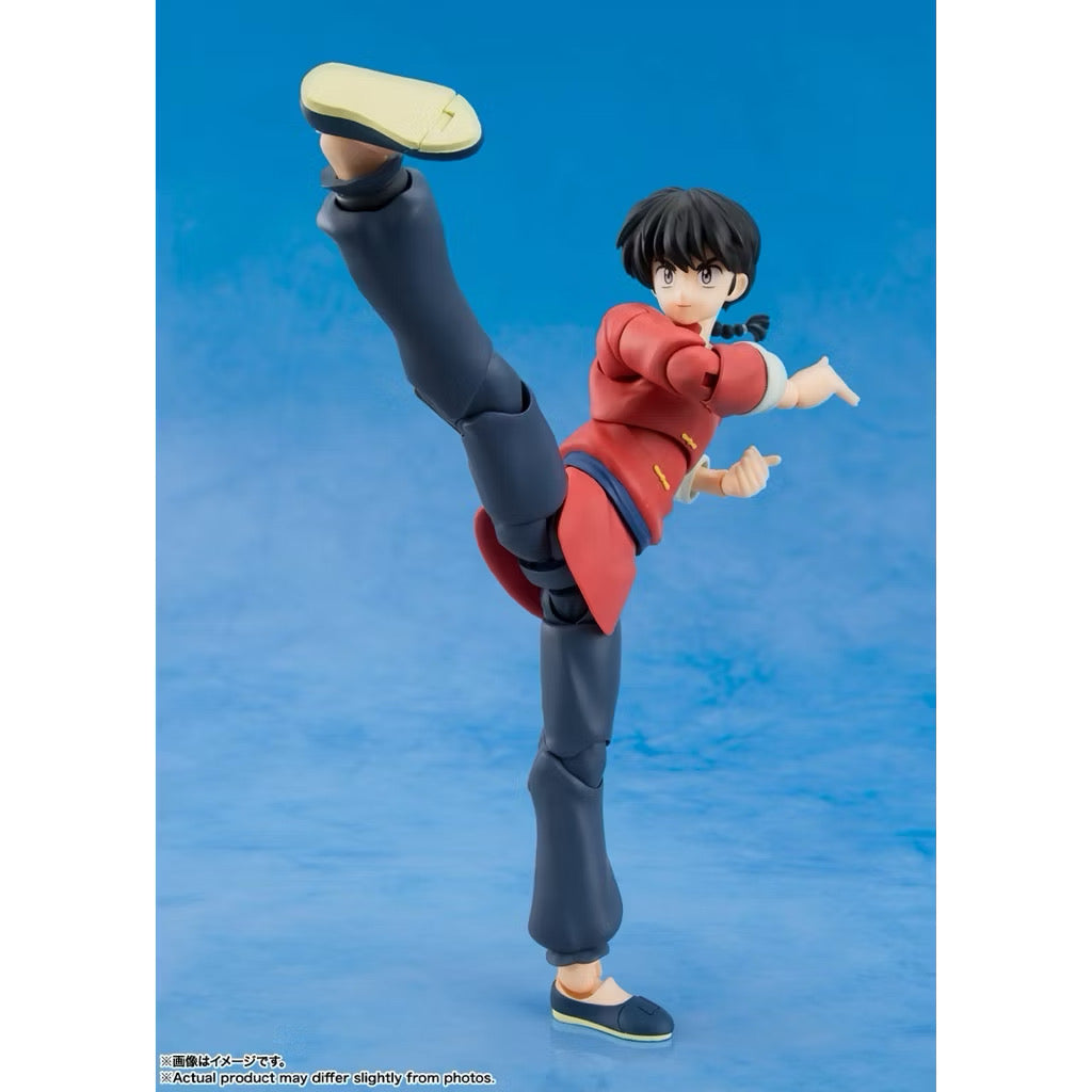 Bandai SHF Ranma 1/2 S.H.Figuarts Ranma Saotome (Male Ver.) Action Figure