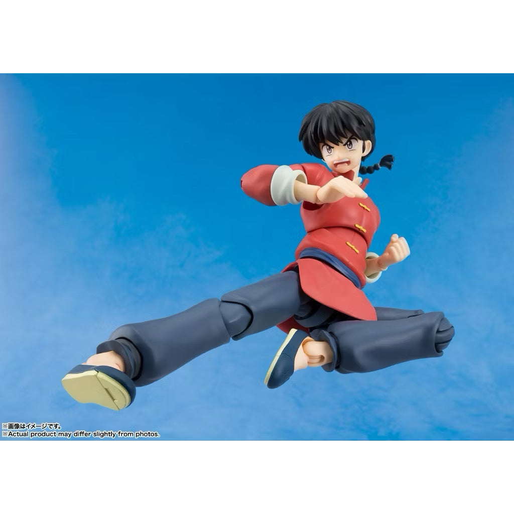 Bandai SHF Ranma 1/2 S.H.Figuarts Ranma Saotome (Male Ver.) Action Figure