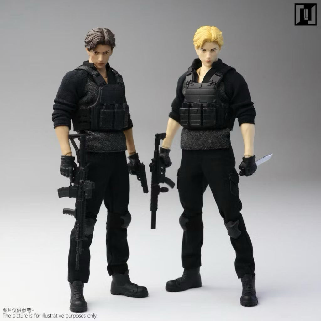 Mirrfig 1/12 Scale Action Figure Lean Male Body