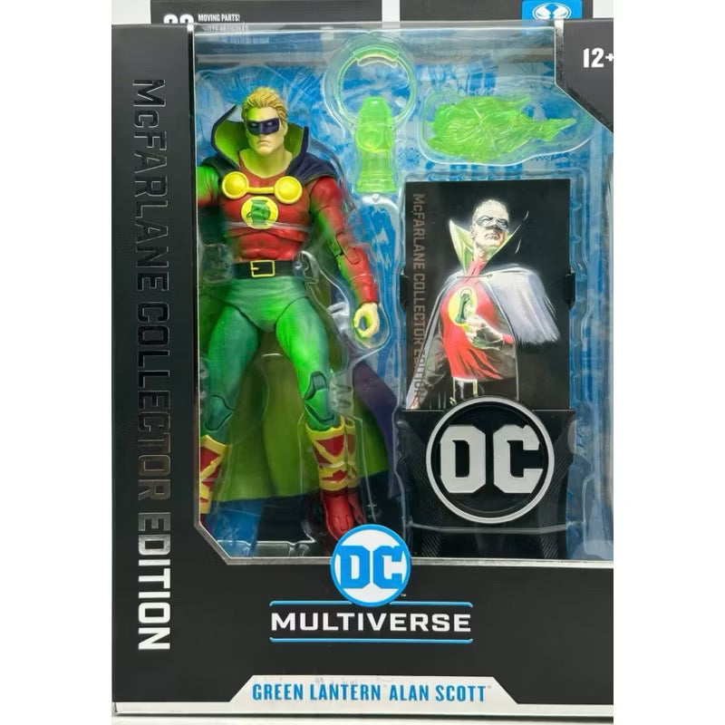 McFarlane Collector DC Multiverse Green Lantern Alan Scott (Day of Vengeance) Chase Figure Green Glow Effect