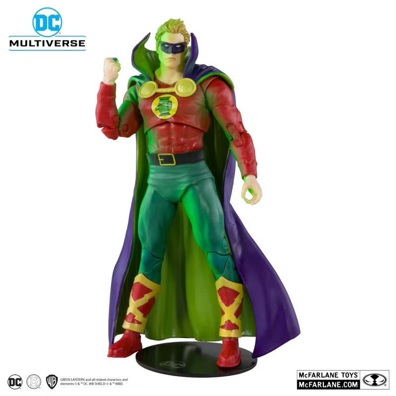 McFarlane Collector DC Multiverse Green Lantern Alan Scott (Day of Vengeance) Chase Figure Green Glow Effect